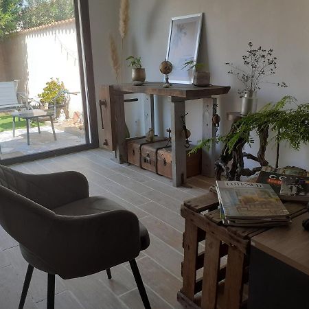 Loft Avec Clim, Parking Et Jardin Proche De La Mer Villa Sauvian Bagian luar foto