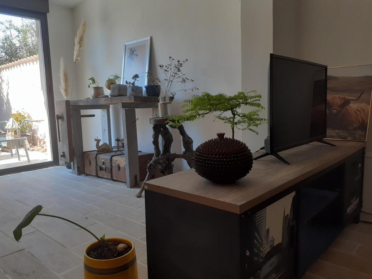 Loft Avec Clim, Parking Et Jardin Proche De La Mer Villa Sauvian Bagian luar foto